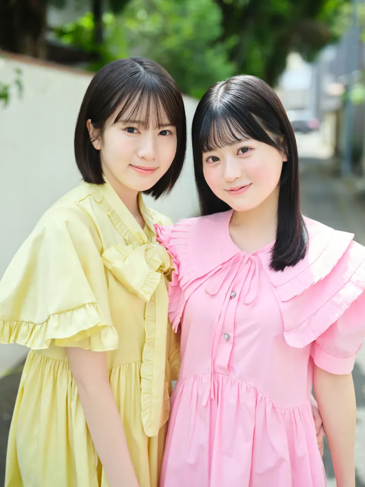 Gravure The Television vol.84 Features 17th-Generation Classmates Eriko Hashimoto and Momoka Hotei