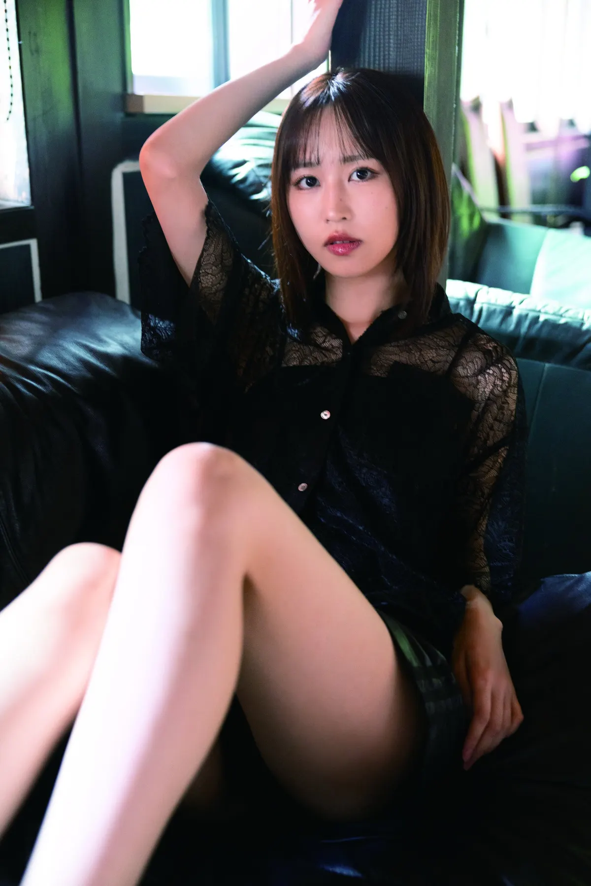Koga Narumi (古賀成美) in a portrait supplied with the Naru Mama ni release