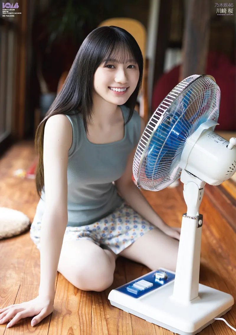 Sakura Kawasaki poses for BOMB's September 2026 issue.