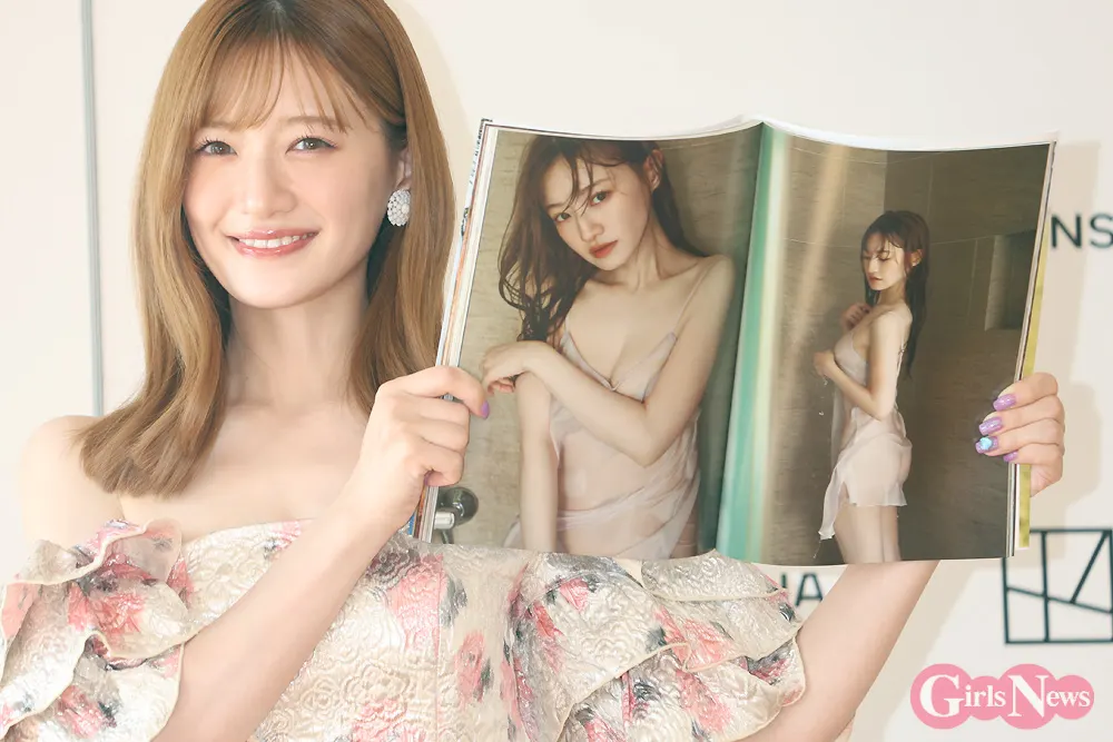 Kana Nakada (中田花奈) at the August 25, 2026 Kodansha press event for Bougainvillea